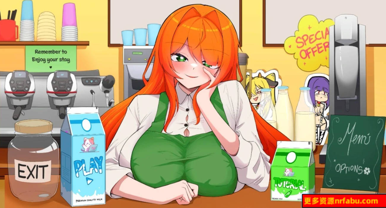 【PC/2D/SLG/中文】牛女咖啡馆 STEAM官方中文步兵版【1.2G】