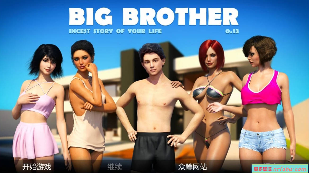 【PC/3D/欧美SLG/汉化/动态】大兄弟 大型扩展MOD版 V0.23 汉化作弊版+CG【4.8G】