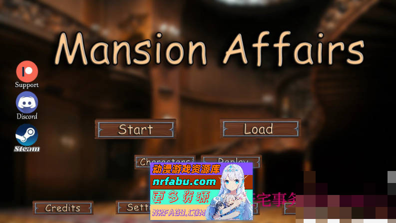 [PC/NR发布/欧美SLG/汉化/动态]豪宅事务V0.3 AI汉化版[410M]