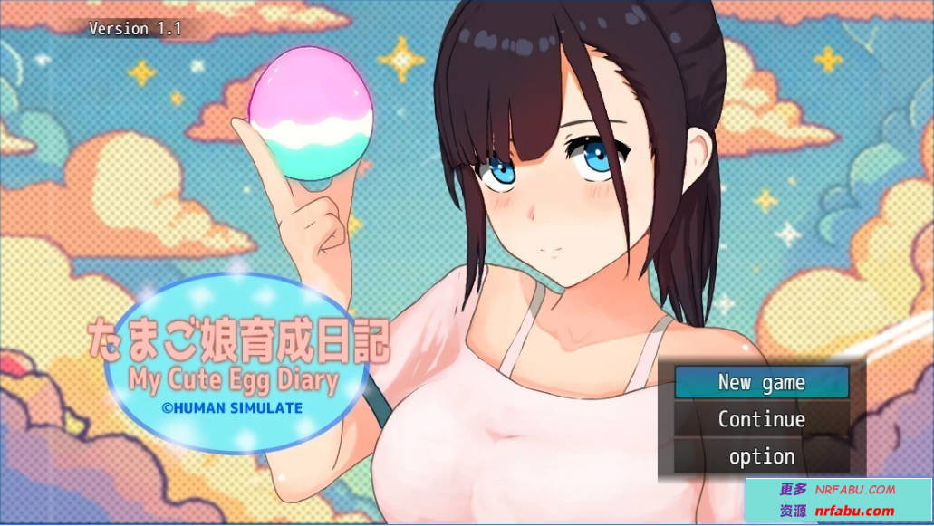 【PC/2D/SLG/中文】我的可爱蛋日记 V1.1 DL官方中文版+存档【NR发布/980M】