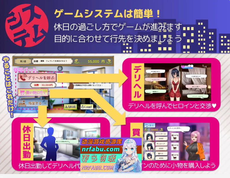 图片[6]-叫了上门服务发现是同事，结果忍不住一直找她下单 机翻汉化版 [新作] 2.7G]-SLG论坛-热门游戏-GKACG