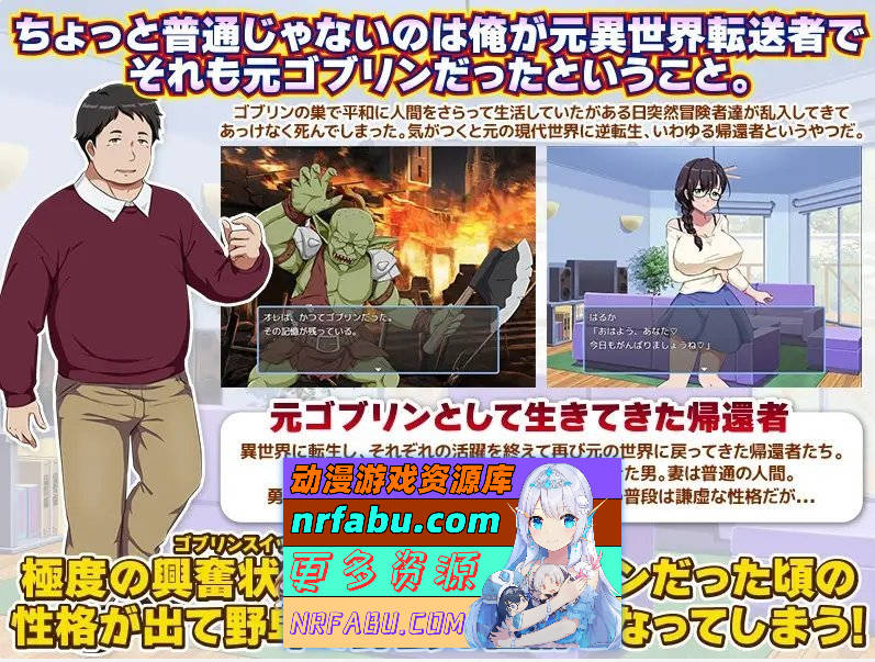 图片[4]-回归者又怎样…有事吗？ 曾是哥布林的我回归现代世界 挂载AI汉化版[新汉化][1G]-RPG论坛-热门游戏-GKACG