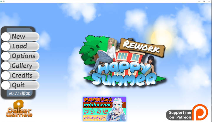 快乐夏日V0.7.1r AI汉化[PC+安卓][3.2G]